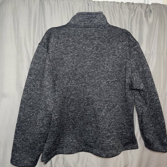 Beverly Hills Polo Club Jacket Mens Large Mock Neck Long Fleece  100% Polyester - Picture 4 of 12